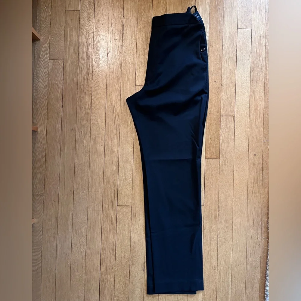Helmut Lang Virgin Wool Black Trousers — Size 8 - Picture 5 of 9
